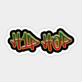 hip hop 1 Sticker